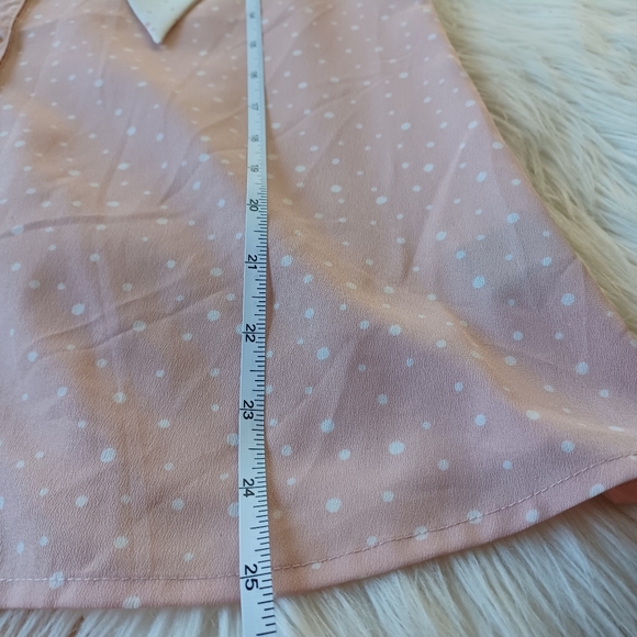 {Jason Wu} Polka Dot Tie Front Blouse - Picture 4 of 8